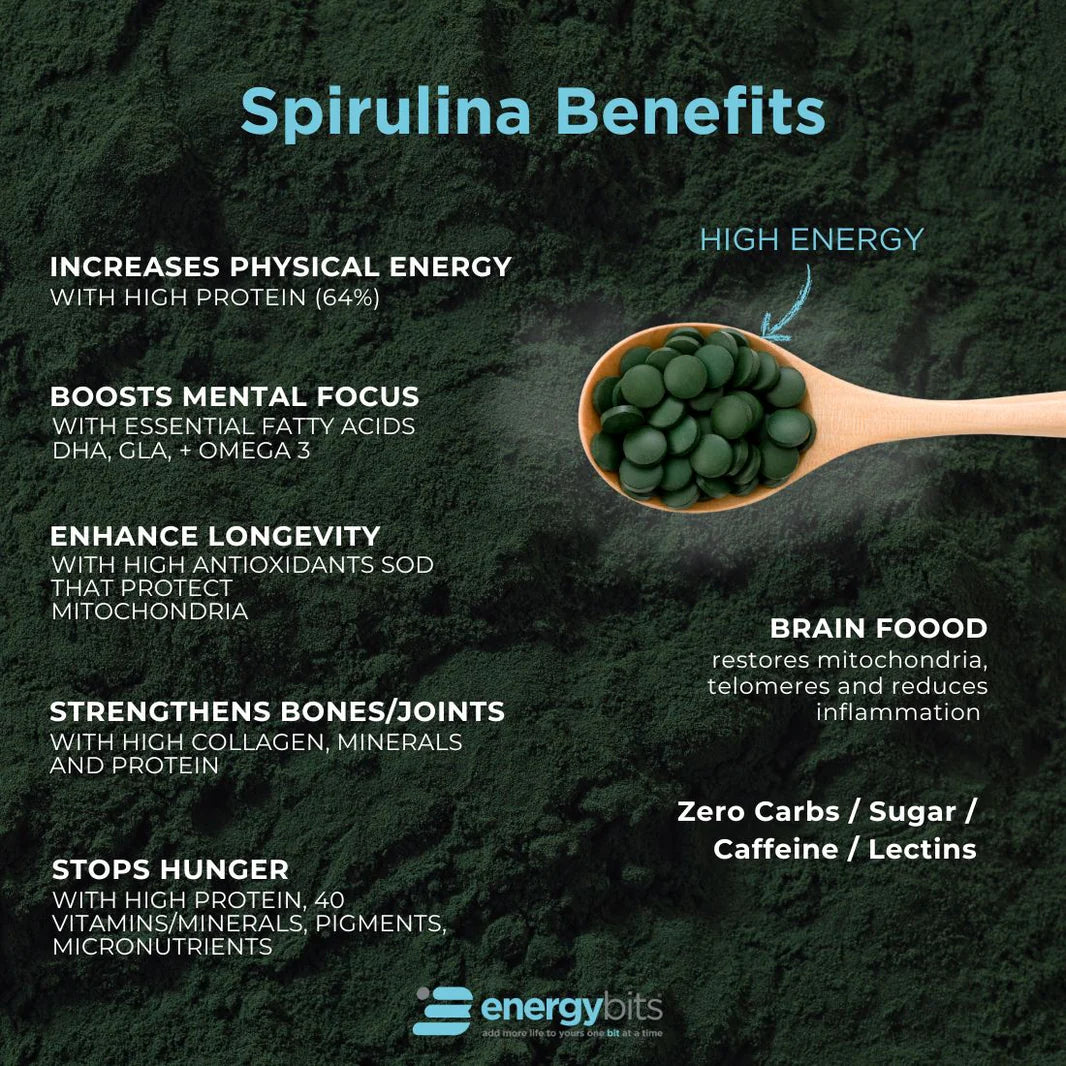 ENERGY BITS - SPIRULINA