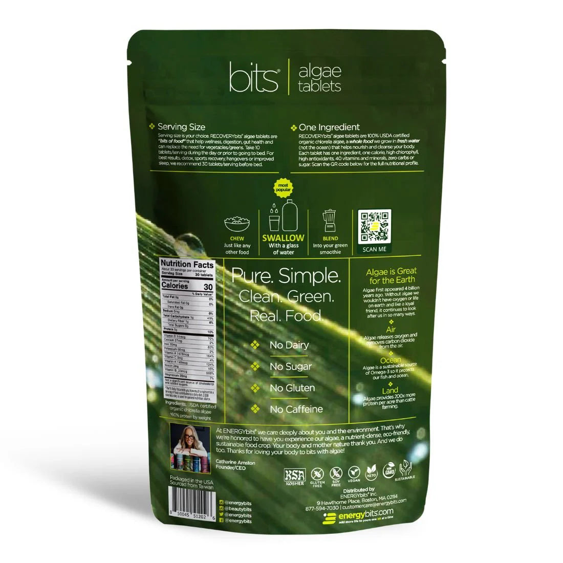 ENERGY BITS - CHLORELLA