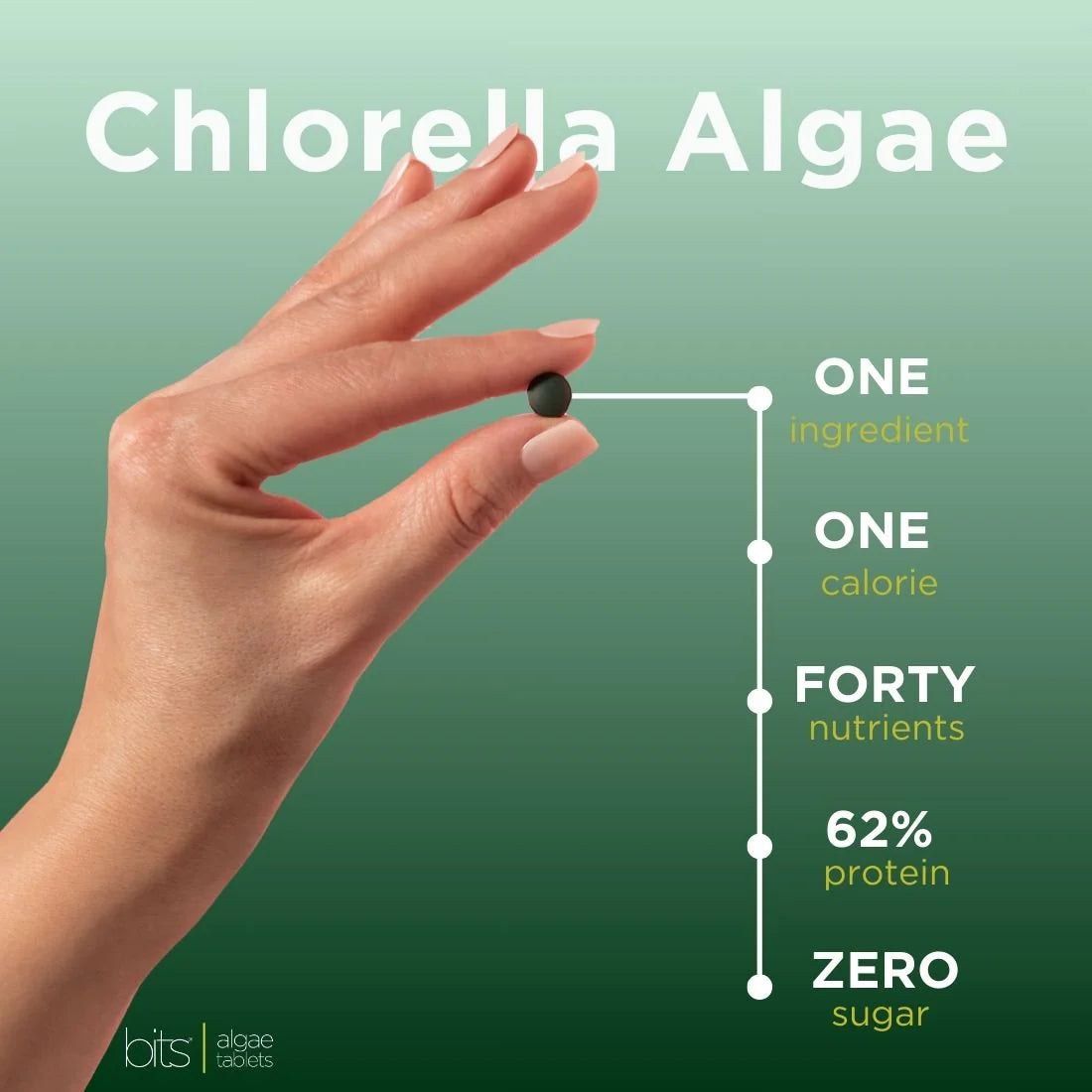 ENERGY BITS - CHLORELLA
