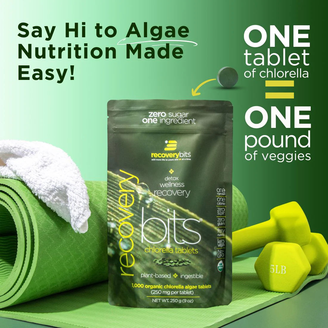 ENERGY BITS - CHLORELLA